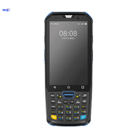 Terminal Portátil Robusto con Sistema de Gestión de Inventario Inalámbrico 4G de 4 Pulgadas, Android 11, Lector NFC Móvil, PDA, Colector de Datos