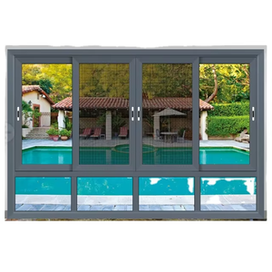 <span class=keywords><strong>Ventanas</strong></span> de aluminio de doble colgado energéticamente eficientes correderas y de doble acristalamiento para cocina <span class=keywords><strong>en</strong></span> casa o apartamentos marco colgado - Product Image 1