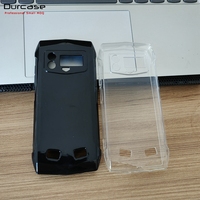 Prix le moins cher quatre coins étui de téléphone robuste souple Transparent pour Doogee Smini pour étuis Android étuis en matériau TPU