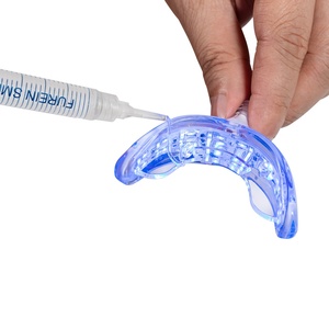 Mini Home Use Multi-Purpose <b>Teeth</b> <b>Whitening</b> Kit with LED Light Includes Oral Care Mouth Trays and <b>Tooth</b> Whitener Accessories - Product Image 6