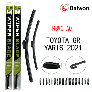 Escobillas Limpiaparabrisas Delanteras <span class=keywords><strong>de</strong></span> Caucho Natural para Toyota <span class=keywords><strong>GR</strong></span> <span class=keywords><strong>Yaris</strong></span> <span class=keywords><strong>2021</strong></span>, <span class=keywords><strong>Precio</strong></span> <span class=keywords><strong>de</strong></span> Fábrica al por Mayor, Personalizadas - Product Image 1