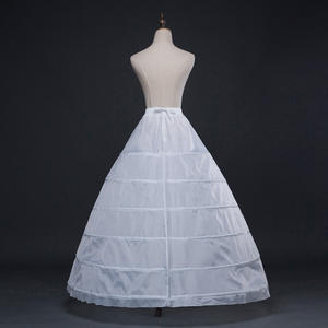 <span class=keywords><strong>Jupon</strong></span> de mariage de <span class=keywords><strong>robe</strong></span> de bal de <span class=keywords><strong>femme</strong></span> de haute qualité avec 6 cerceaux <span class=keywords><strong>sous</strong></span> la jupe pour les mariages - Product Image 2