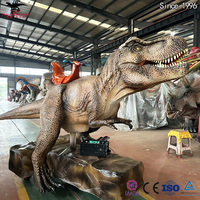 Équipement de parc d'aventure, dinosaure électrique à monter, animal grandeur nature à monter, scooter pour enfants