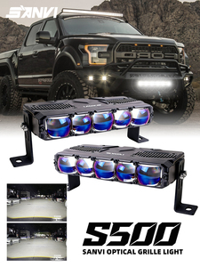 <span class=keywords><strong>S500</strong></span> SANVI ไฟหน้ารถโปรเจคเตอร์ LED, อะไหล่อัพเกรดไฟหน้ารถแบบสากล - Product Image 1