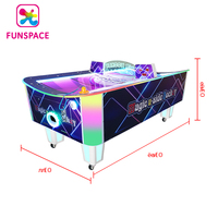 Nouvelle collection de Double jeux interactifs de sport, jeux de Hockey incurvés, Machine de jeux d'arcade à pièces de monnaie