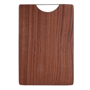 Tabla de cortar de madera maciza, tabla de cortar de ébano para el hogar, resistente al moho, tabla de cortar para cocina, venta al por mayor del fabricante, ligera - Product Image 2