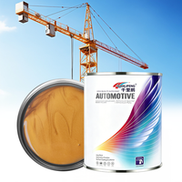 Peinture acrylique 1K Gold Bank of China pour la retouche automobile, revêtement en spray pour automobiles et bateaux, fabricant et fournisseur en gros