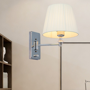 Wall Wash Light White <b>Bed</b> LED Crystal Touch Control Dimmable Wall <b>Lamp</b> for Balcony Indoor - Product Image 5