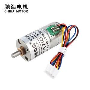 ChiHai Motor CHS-GM20BY 2 phase 4 wire 20 mm metal gearbox gear stepper motor for DIY