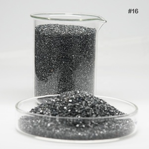 Fournisseurs de granulats de sablage en carbure de silicium noir Alpha Chine F12 F24 pour le sablage - Product Image 2