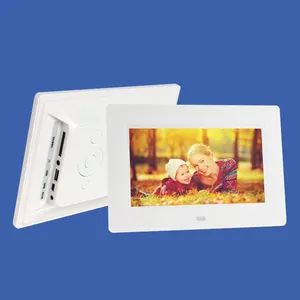 Oem dịch vụ HD 8 inch hình ảnh kỹ thuật số không có khung video 800x480 hoạt hình mở miễn phí tải về wifi sử dụng