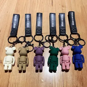 بالجملة kaws مفتاح سلسلة-حار بيع لطيف هدية الإبداعية الديكور النادرة اللعب ميدالية مفاتيح على هيئة دب