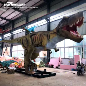 Life Size Waterproof 3D T-Rex Models Animatronic Dinosaur For Sale
