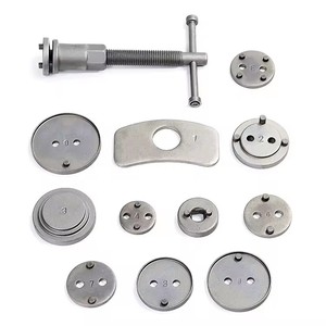 Kit de 12 outils de rembobinage de piston d'étrier de frein à disque robuste avec mallette de transport rigide pour remplacement et réinitialisation des plaquettes de frein OEM - Product Image 5