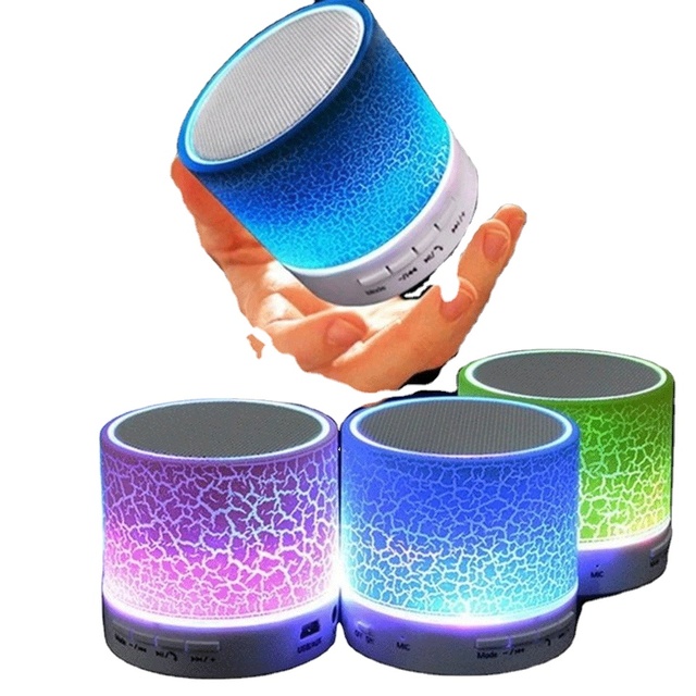 Portable Mini Wireless BT 5.2 USB Stereo Music Box Speaker RGB LED Lighting Compatible Computer Mobile Phone 5W Output Power