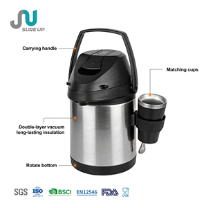 Thermos Sottovuoto in Acciaio Inossidabile da 2.5L con Set Bombilla, Portatile, Isolamento Termico 12-24 Ore, Caldo/Freddo - Vendita Calda - Product Image 4