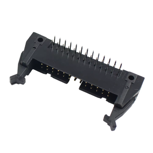 2.54mm Pitch IDC Ổ cắm 10P Flex kết nối 1014/16/26/<span class=keywords><strong>34</strong></span>/40/50 <span class=keywords><strong>pin</strong></span> nam góc bên phải ejector kết nối <span class=keywords><strong>ffc</strong></span>/<span class=keywords><strong>FPC</strong></span> Flex kết nối - Product Image 5