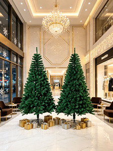 <span class=keywords><strong>Sapin</strong></span> de Noël en PVC en gros, équipé de feuilles de pin vertes, idéal pour la décoration de fêtes, de maisons et de bureaux. Noël - Product Image 3