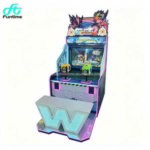 เครื่องเกมยิงปืนฉีดน้ำแบบหยอดเหรียญสำหรับเด็กเล่นสองคน ขายดี - Product Image 3