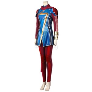 Ms <span class=keywords><strong>Mar</strong></span> Costume Kamala Khan Cosplay abiti per ragazze supereroe tuta con maschera per gli occhi per Halloween vestire - Product Image 6