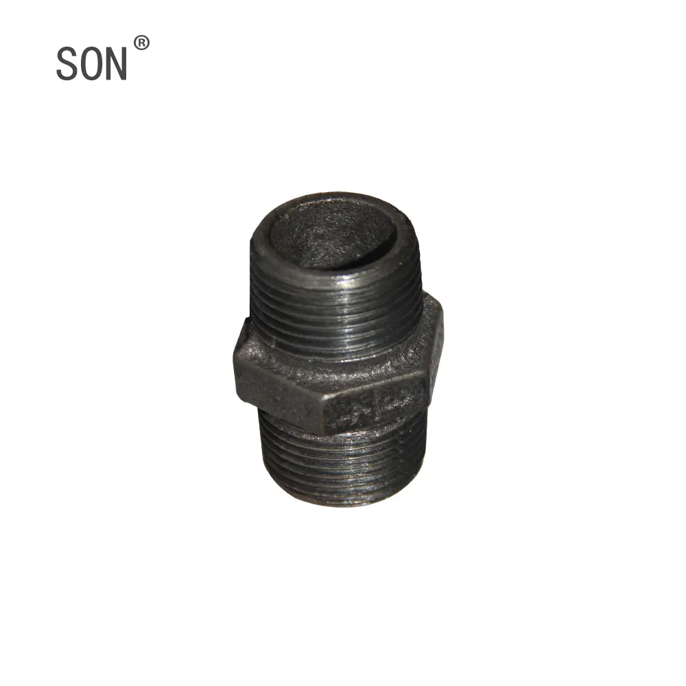 black thread fittings malleable iron pipe fittings Connection Fittings For Building and construction
