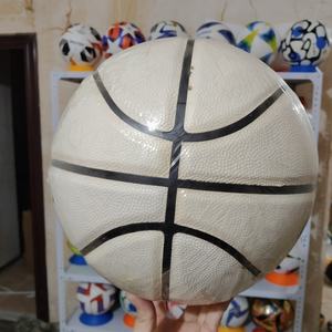 Ballon de basket officiel taille 7 en cuir PU, impression personnalisée, pour extérieur et intérieur - Product Image 3