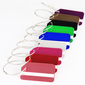 Etiquetas de equipaje metálicas de lujo personalizadas, duraderas y en blanco, admiten colores/tamaños personalizados y logotipos del cliente. - Product Image 5