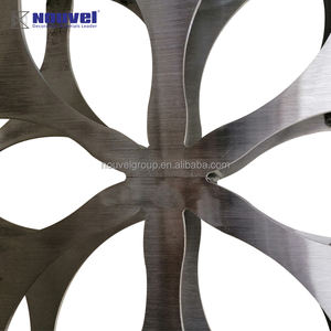 Séparateur de pièce moderne, écran en métal découpé au Laser, cloison séparée, mur <span class=keywords><strong>classique</strong></span> personnalisé en aluminium, séparateur de salon - Product Image 5