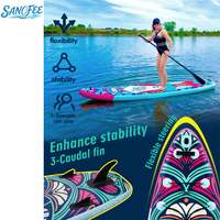 Planche de paddle gonflable 10'6" Dreamy Fantasy au design artistique onirique ISUP pour les passionnés de créativité et la collection Boutique