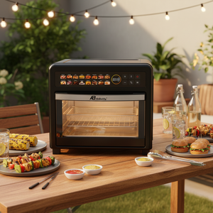 Nueva <span class=keywords><strong>Freidora</strong></span> de <span class=keywords><strong>Aire</strong></span> Digital Moderna Anbo de 23L con Pantalla Táctil, Función Giratoria, Ahorro de Energía, Fácil de Limpiar, Horno para <span class=keywords><strong>Hamburguesas</strong></span> y Pizza - Product Image 2