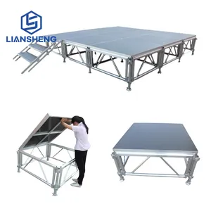 Hot Selling Removable Stage Panel With Adjustable Leg For Event Performance