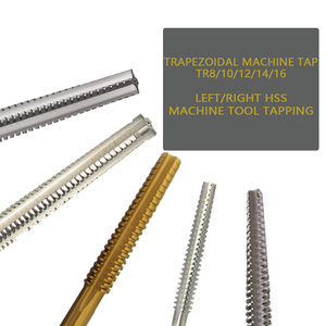 Fabricant de gros TR rainure droite filetage trapézoïdal <span class=keywords><strong>taraudage</strong></span> TR8-40 HSS T-Type Machine filetage <span class=keywords><strong>taraudage</strong></span> gauche/droite dents - Product Image 4