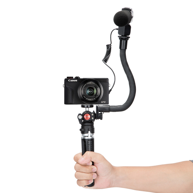 Fotopro Travel OutdoorMini Camera Tripod Mobile Vlogging Kit With Flexible Magic Arm