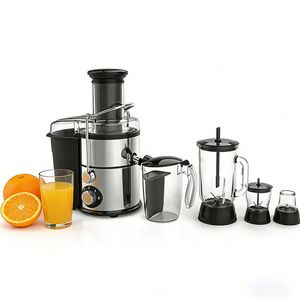 Nouveau modèle de mixeur domestique à double bol argenté, 1L, pour jus et préparations culinaires, avec fonction de broyage - Product Image 6