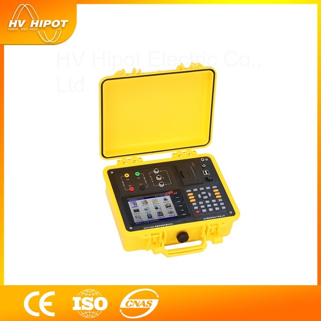 HVHIPOT Portable Three Phase Power Energy Analyzer Easy-to-Operate Electrical Measuring Analyzing Instrument Testing Set PQA