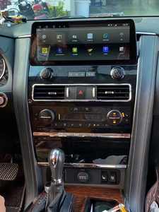4 + 64 2K écran <span class=keywords><strong>voiture</strong></span> multimédia Android <span class=keywords><strong>voiture</strong></span> Android DVD Radio Player GPS Navigation pour NISSAN PATROL Y62 2010-2020 - Product Image 3