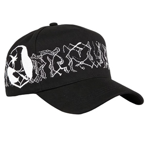 Custom Custom Cotton Baseball Cap with Logo Printing Front/Back/Side Views Adjustable <b>Black</b> Plastic Buckle <b>Velcro</b> for Men Women - Product Image 1