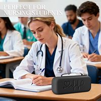 Étui rigide pour stéthoscope 3M Littmann Classic III Cardiology IV, accessoires essentiels pour infirmières et étudiants en soins infirmiers, pour le travail
