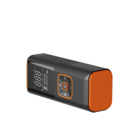 Portable 12V Electric Digital Tire Inflator Car Air Compressor Automatic Shut Aluminum Alloy 1 Year Warranty Flashlight Tire