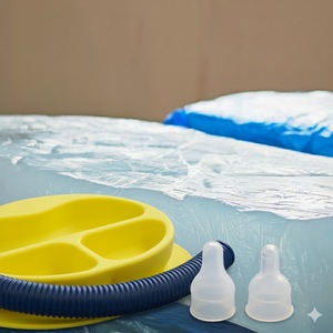 Composé de caoutchouc de silicone de qualité alimentaire pour la vaisselle des bébés et des enfants, sans BPA, certifié FDA et LFGB - Product Image 6
