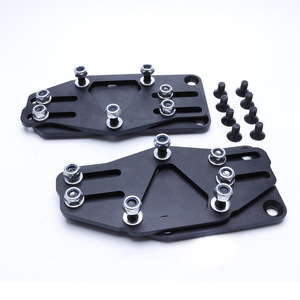 Soporte de Motor para Honda Civic EKEG, Soporte de Esquina Pequeño Modificado, Incluye Herrajes de Montaje, Color Negro Piano - Product Image 2