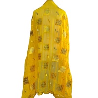 Hijab, foulard de tête et sous-hijab pour femme en mousseline respirante à imprimé numérique et à paillettes, accessoires traditionnels assyriens et africains