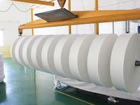 WELLDONE 100% Polyester Weicher Laminierter Vliesstoff Wasserdicht Schmelzbar Antistatisch Mottenschutz für Feuchttücher-Anwendungen