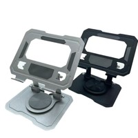Yeni Tablet PC Tablet Standı 360 Derece Döndürülebilir Tembel Masaüstü Kullanışlı Evrensel Alüminyum Alaşımlı Katlanabilir Yükseklik Ayarlı