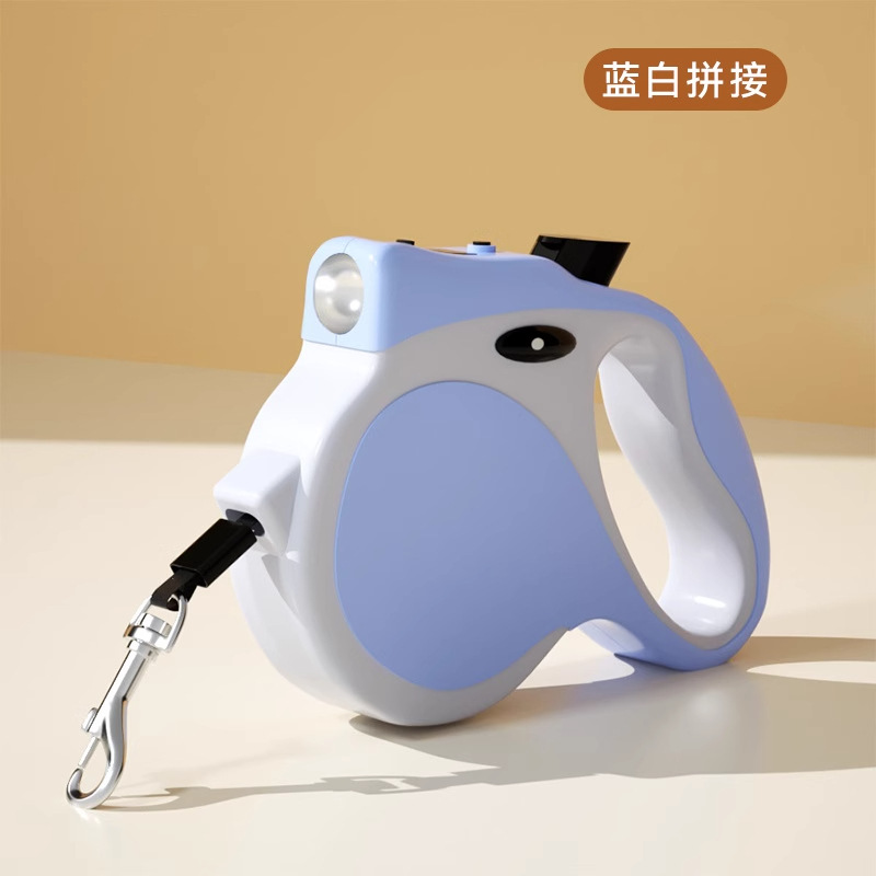 Blue and white color blocking [5-meter rope length] Night lighting