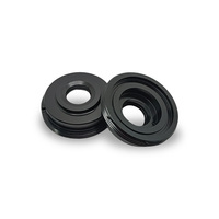 High-performance Cutting Tools Cnc Milling Lathing Drilling Black Anodize Aluminum 6061 Sandblast Camera Parts Customized Shape