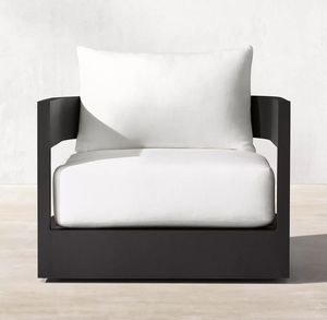 Chaise de jardin fantastique pour l'extérieur, chaise longue pivotante en aluminium - Product Image 4