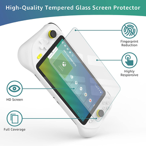 Protecteur d'écran de console de jeu <span class=keywords><strong>Premium</strong></span> 9H 2.5D HD clair anti-rayures 7 pouces pour ordinateur de poche Logitech <span class=keywords><strong>G</strong></span> Cloud Gaming - Product Image 5