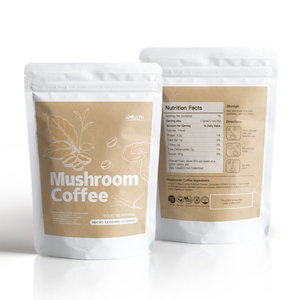 AMULYN - Café de <span class=keywords><strong>Hongos</strong></span> Orgánico de Grado Alimenticio de Marca Privada en Polvo con Mezcla de Extracto de Cordyceps, Reishi y Melena de León - Product Image 1
