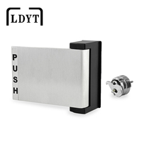 Poignée à levier Push-Pull DL2164A pour quincaillerie de verrouillage d'entrée de magasins, modèle 4590 avec poussoir à came pour loquet 4300, 4500, 4900